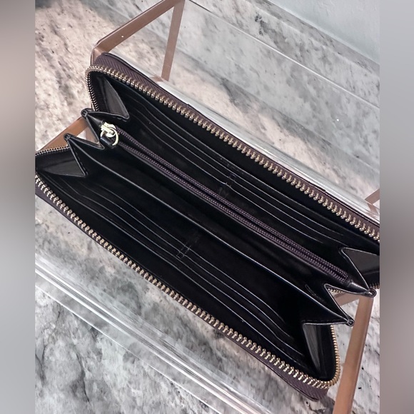 COACH Zipper Clutch - Brown - Picture 3 of 4